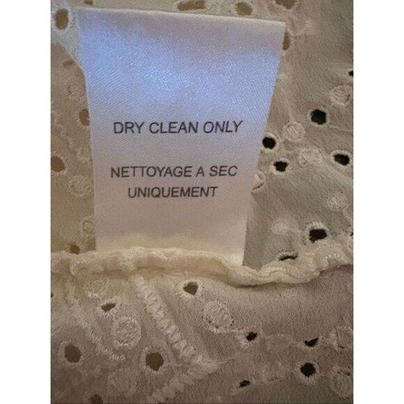 Womens Top, 100% silk, size medium, embroidered, pierced, unique - Picture 5 of 5